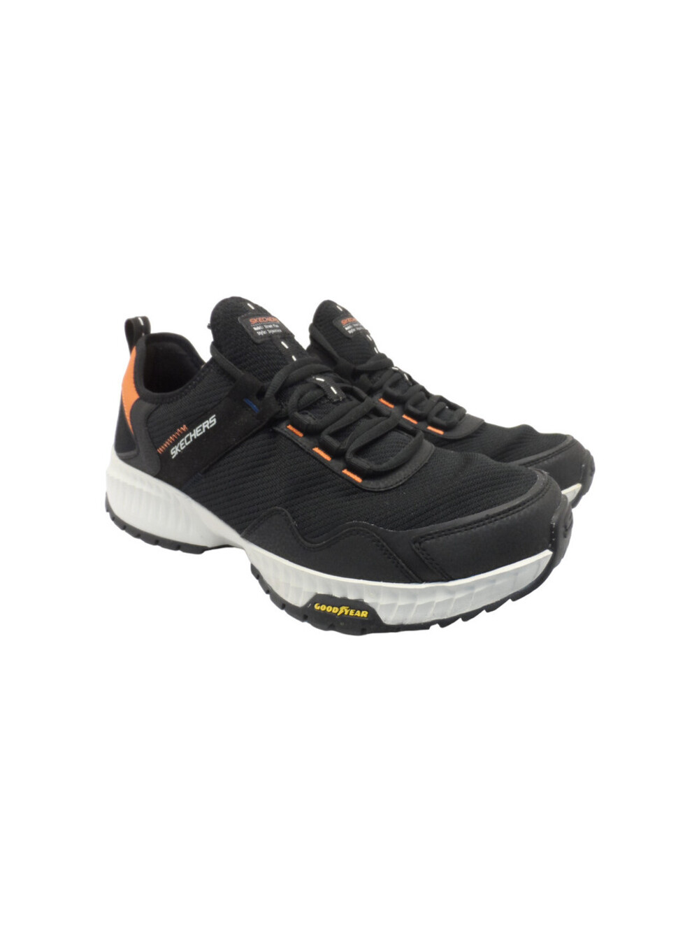 Skechers Men's Low Street Flex - Injustice Athletic Sneakers Black Size 13M